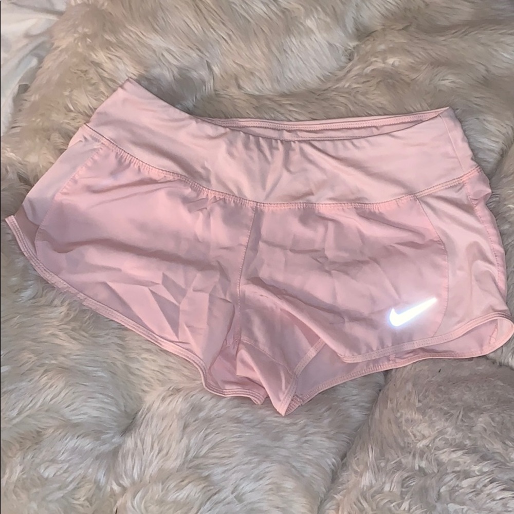 Light Pink Nike Running Shorts
